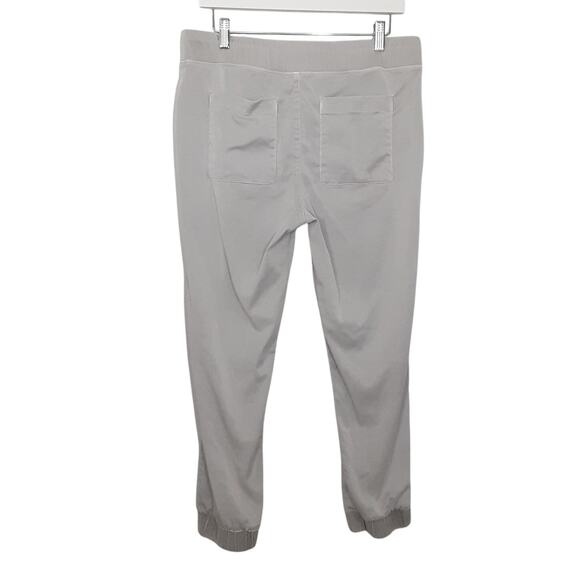 Bella Dahl Pocket Jogger Tencel Pant Stone Gray Womens M Minimalist Quiet Luxury - Picture 4 of 12